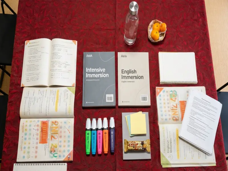 1日国内留学プログラム用にカスタマイズされた学習教材